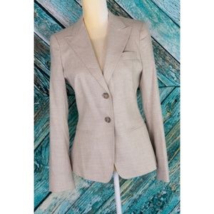 Max Mara Blazer, Tan, Size 8